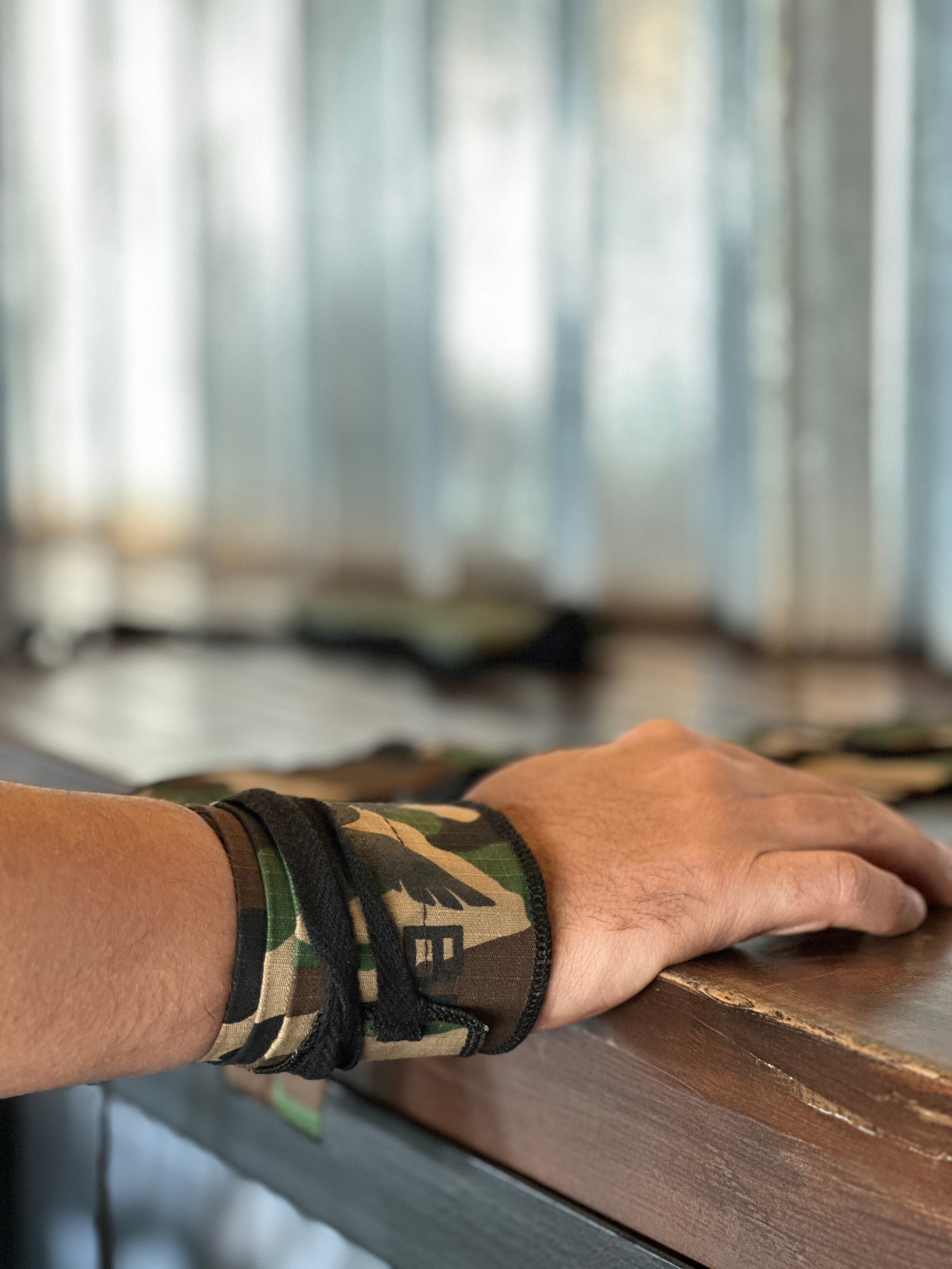 Strength Wrist Wraps Camo