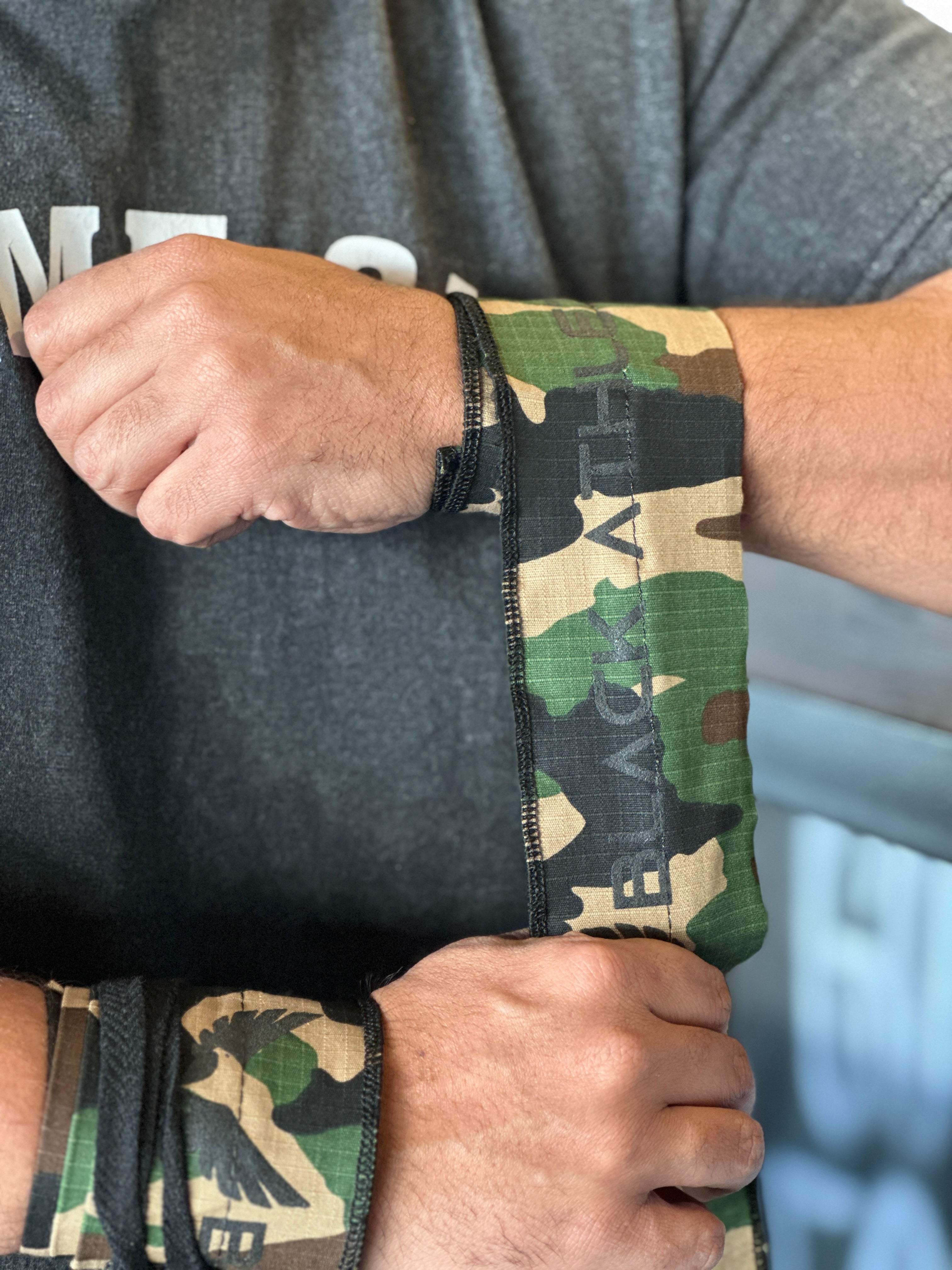 Strength Wrist Wraps Camo