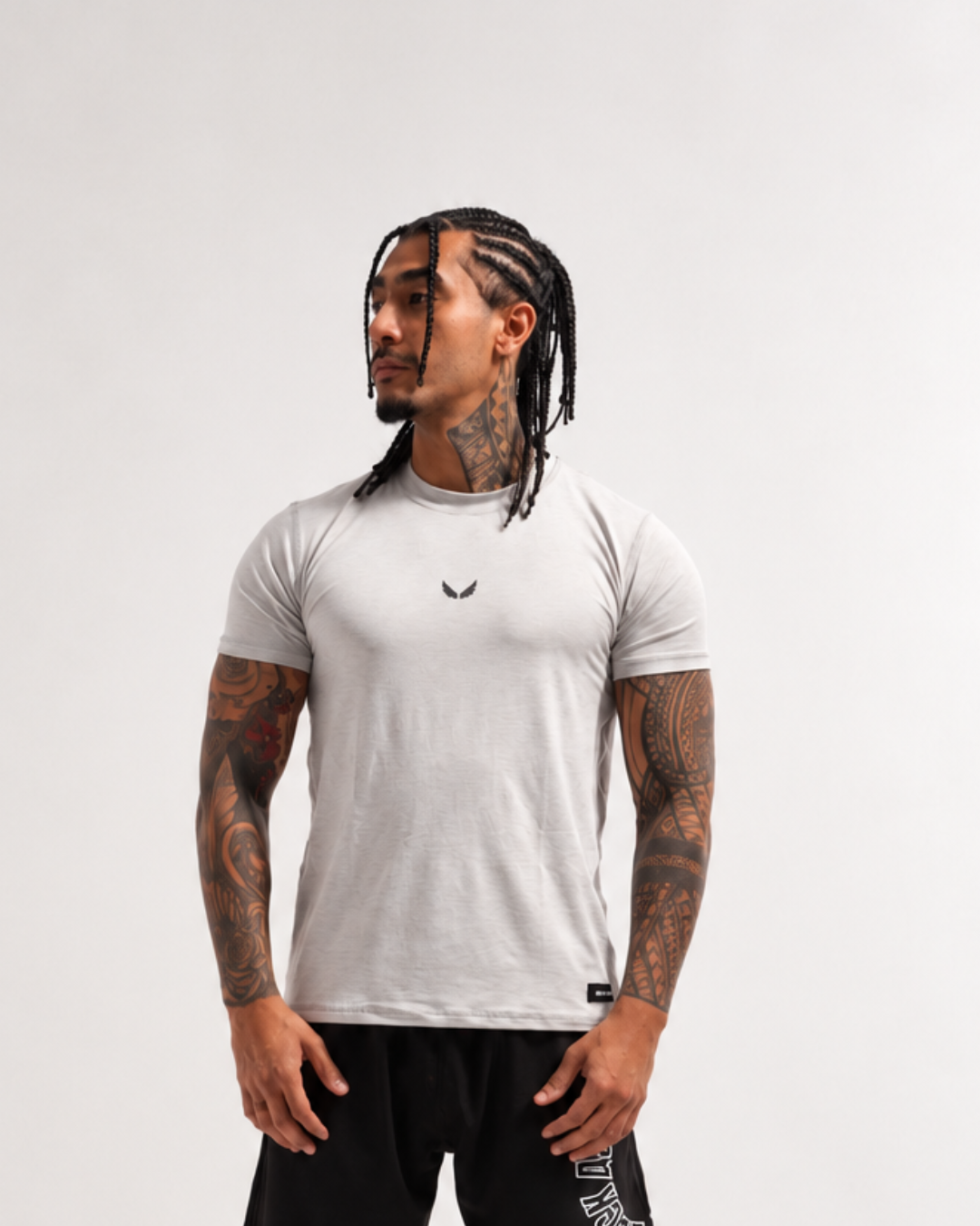 Sculpt Tee L Grey
