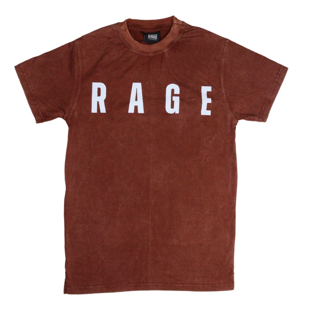 RAGING T-SHIRT BROWN (Muscle Fit)
