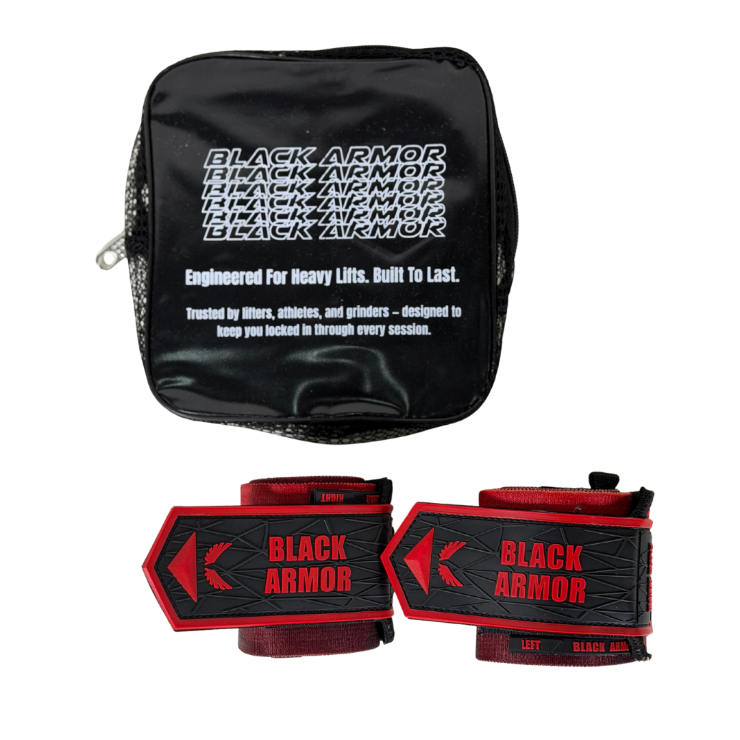 BLACK ARMOR WRAPS (Red)