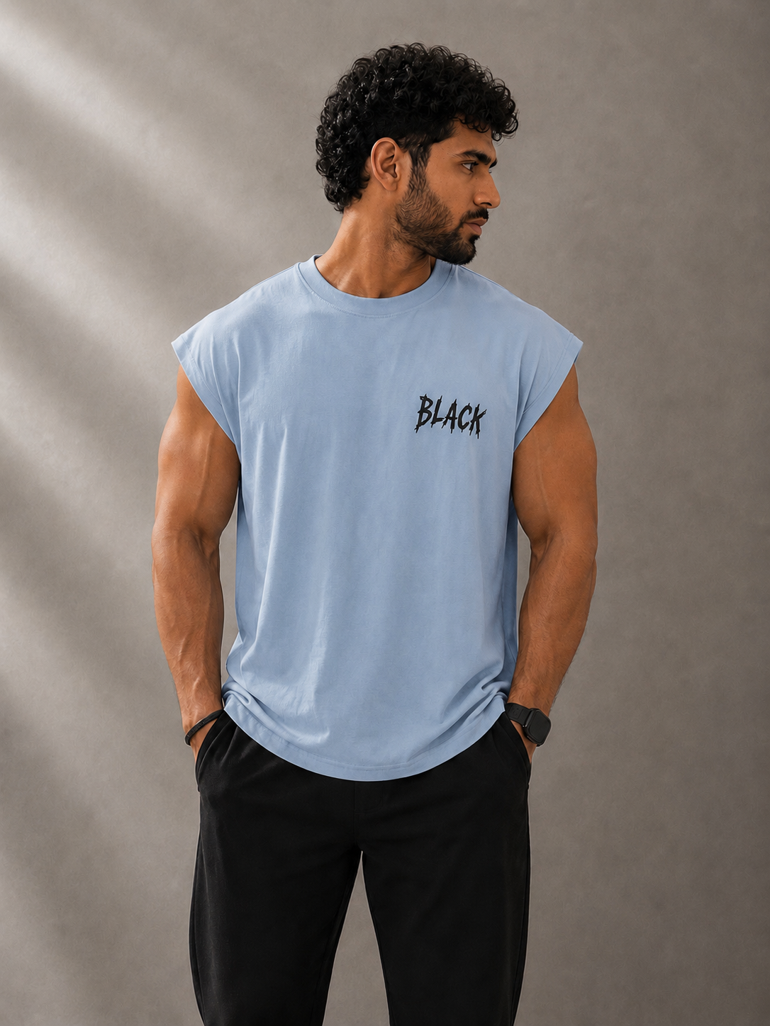 RUNNING WILD Tank Blue