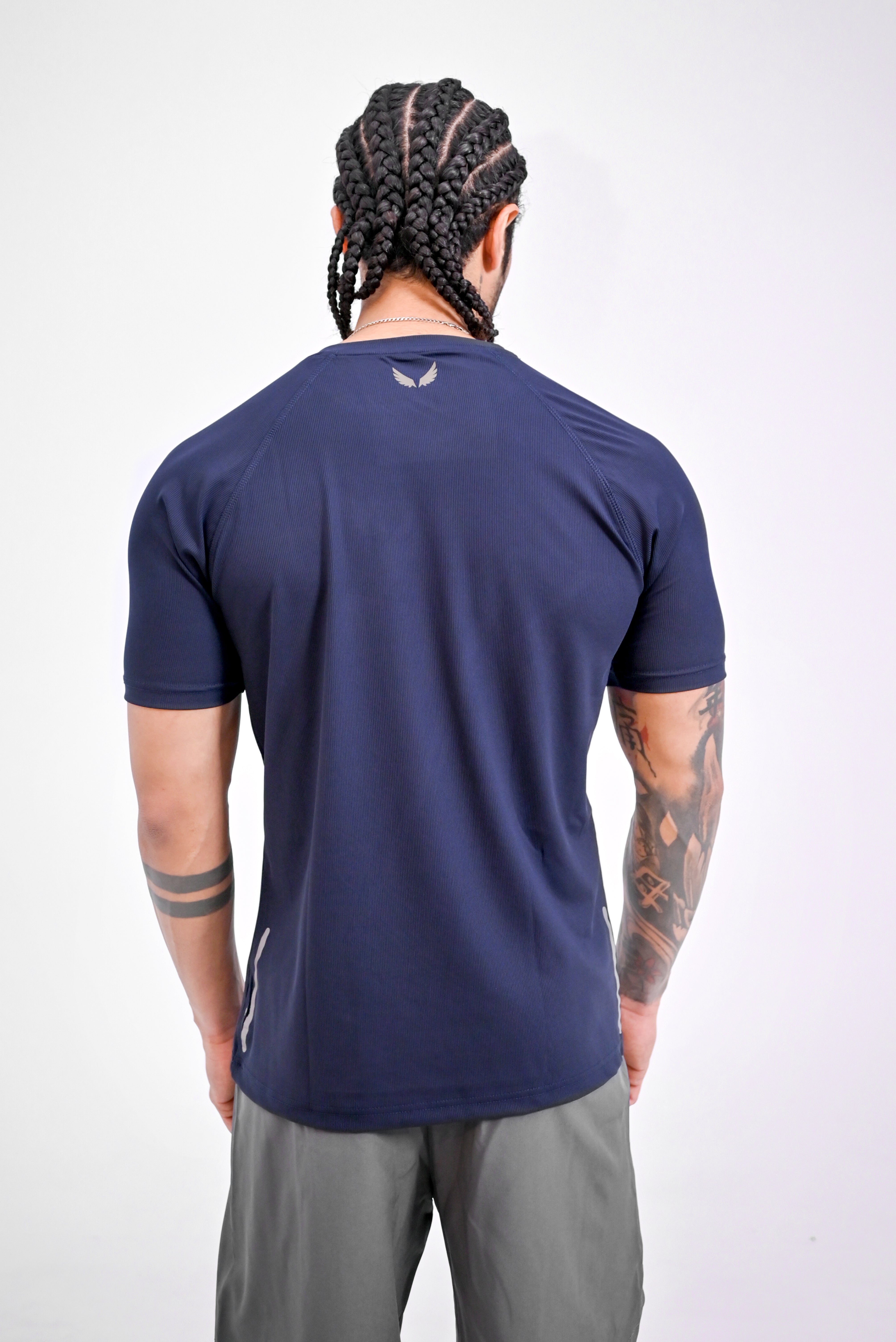 MOTION TEE - NAVY BLUE