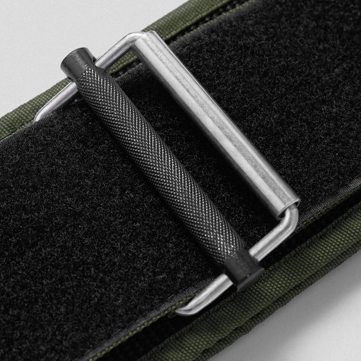 Nylon Weightlifting Belt Green