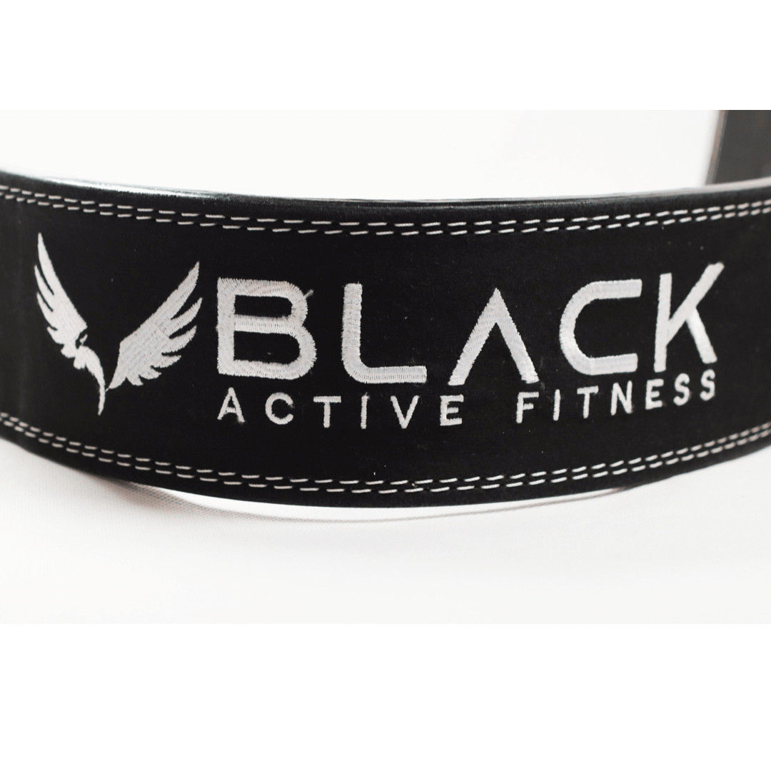 INFINITE 13MM (THICK) POWERLIFTING LEVER BELT - Black Active Fitness