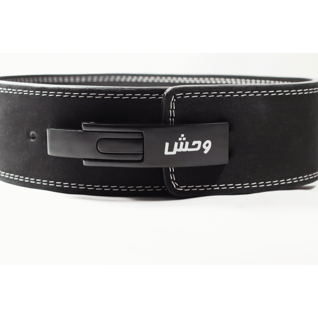وحش LEVER BELT 10MM - Black Active Fitness