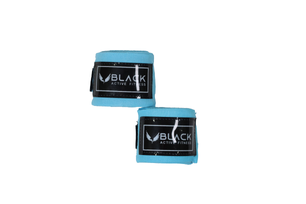 Sky Blue HANDWRAP - Black Active Fitness