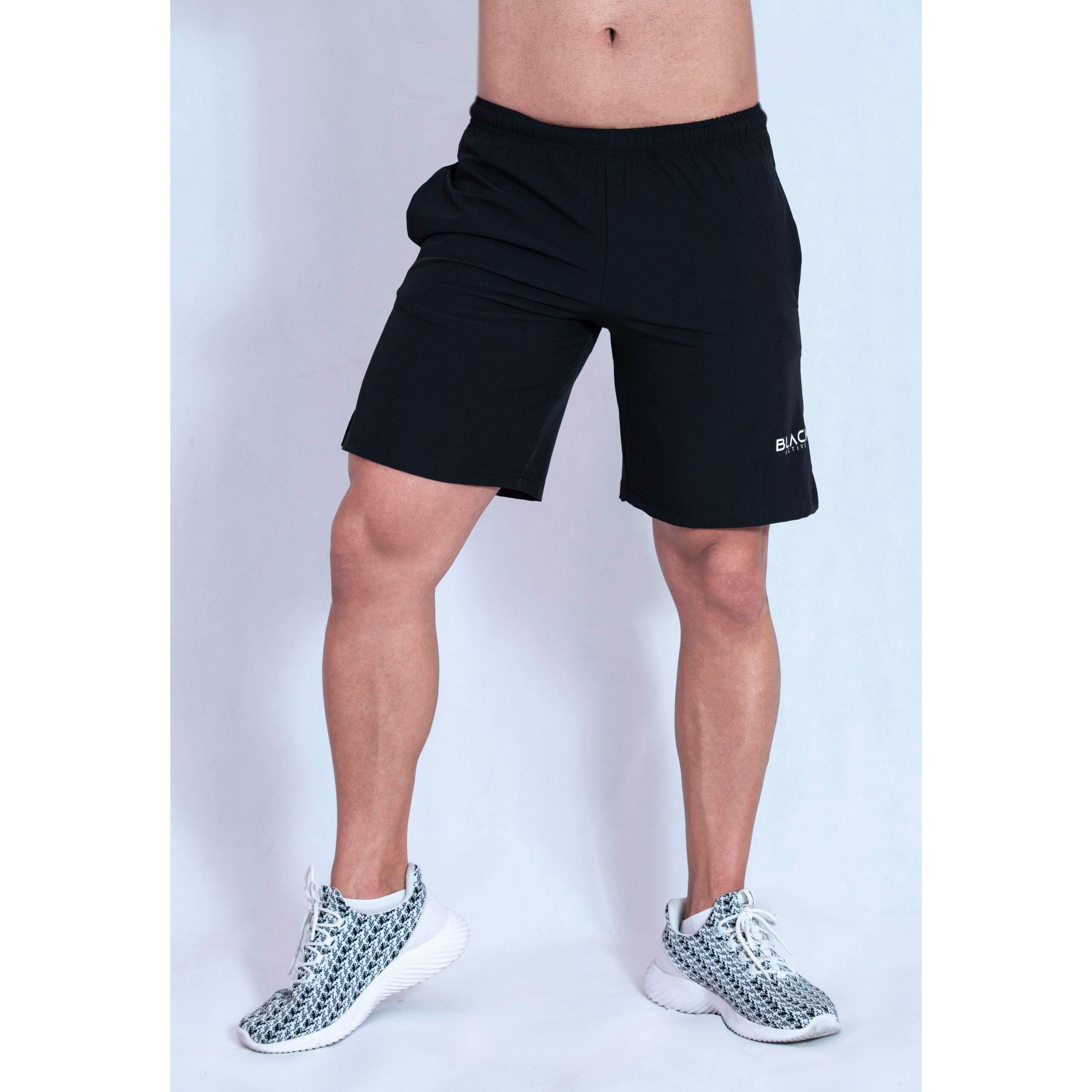 DRI-FIT TRAINING SHORTS BLACK - Black Active Fitness