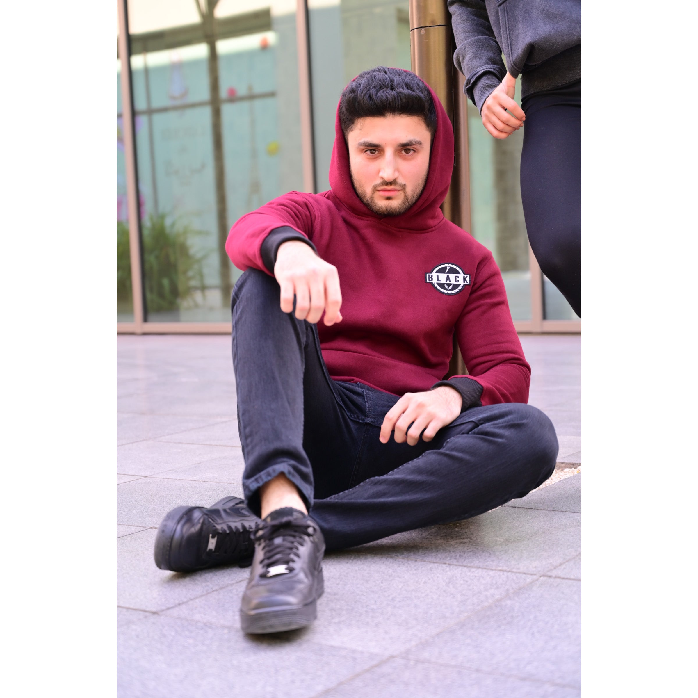 Essentials Hoodie Maroon