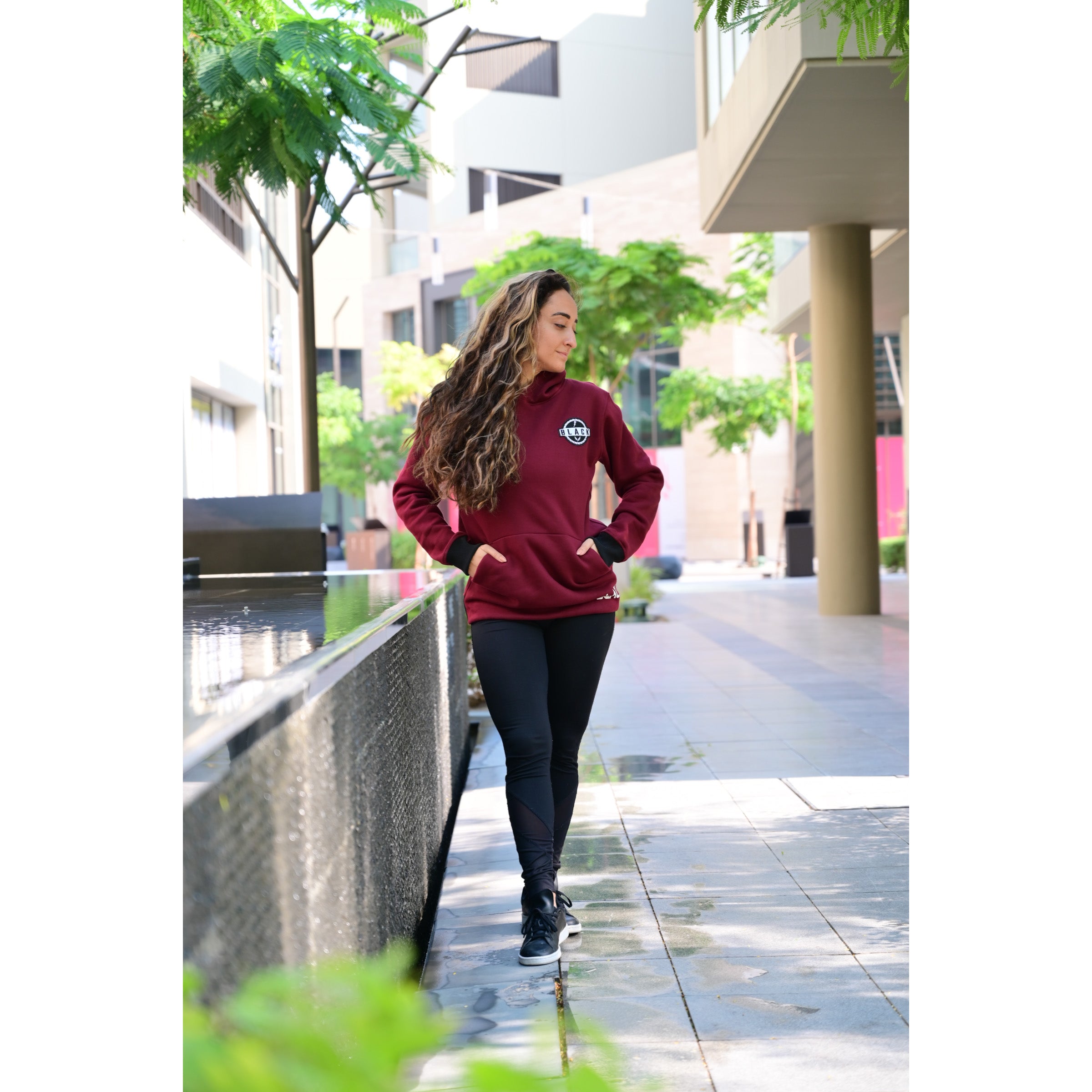 Essentials Hoodie Maroon