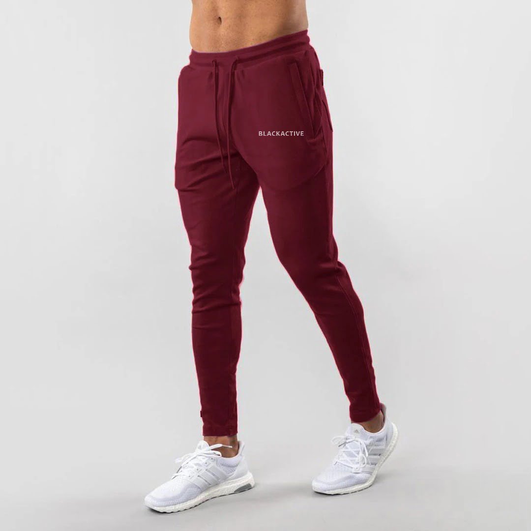 MAROON SIGNATURE JOGGER - Black Active Fitness