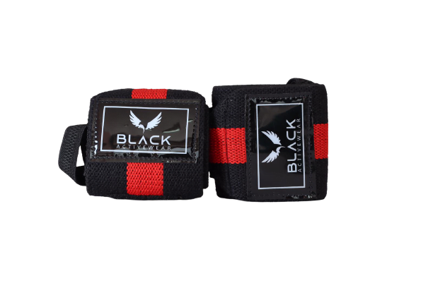 BLACK ACTIVE WRIST WRAP - Black Active Fitness