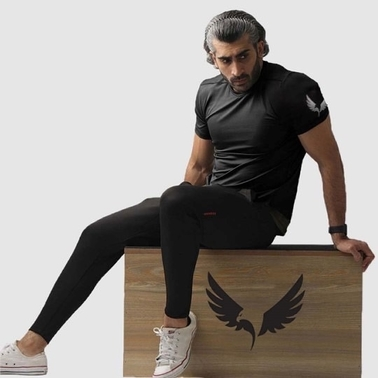 ARMOR SHIRT BLACK (DRI FIT) - Black Active Fitness