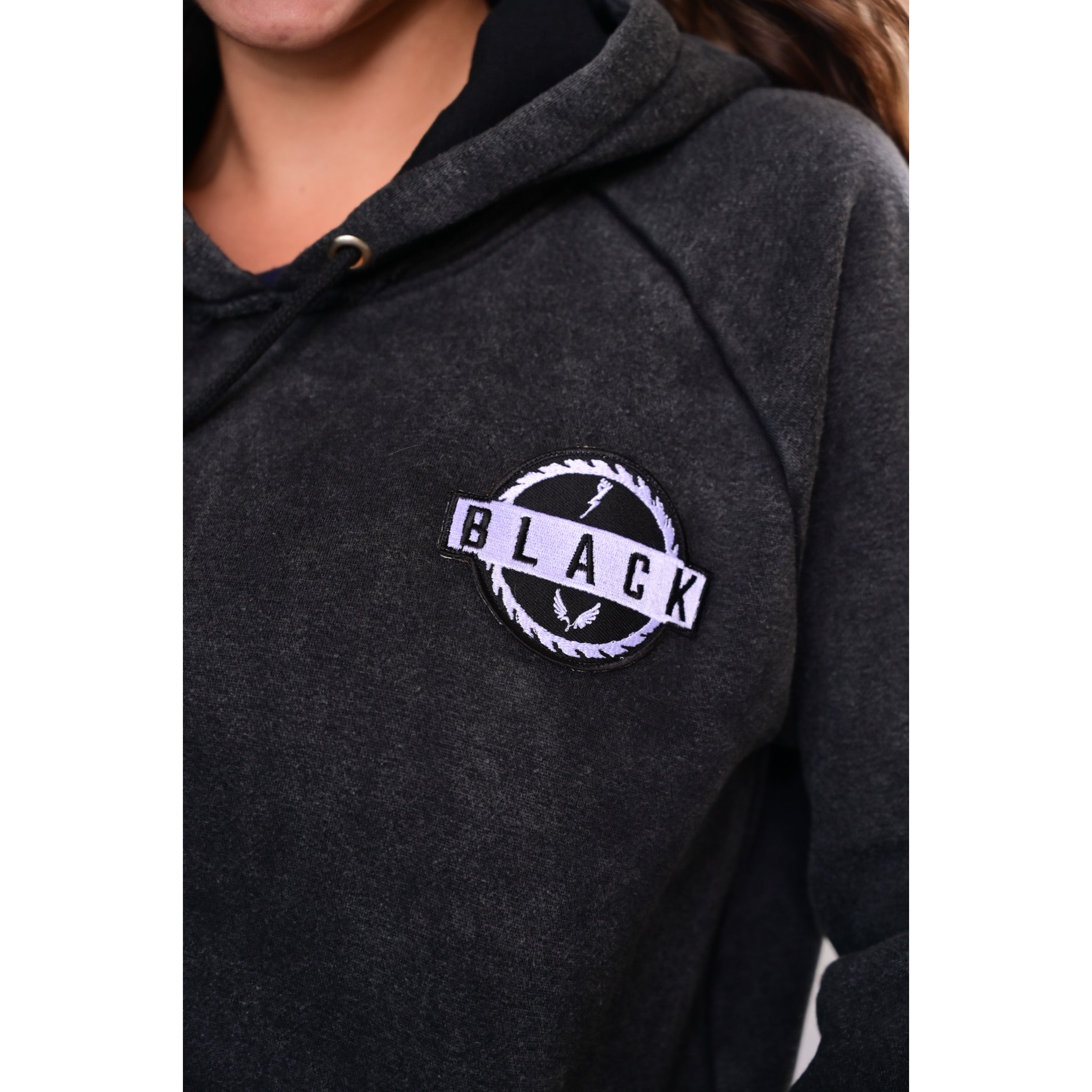 Distressed Acid-wash Hoodie