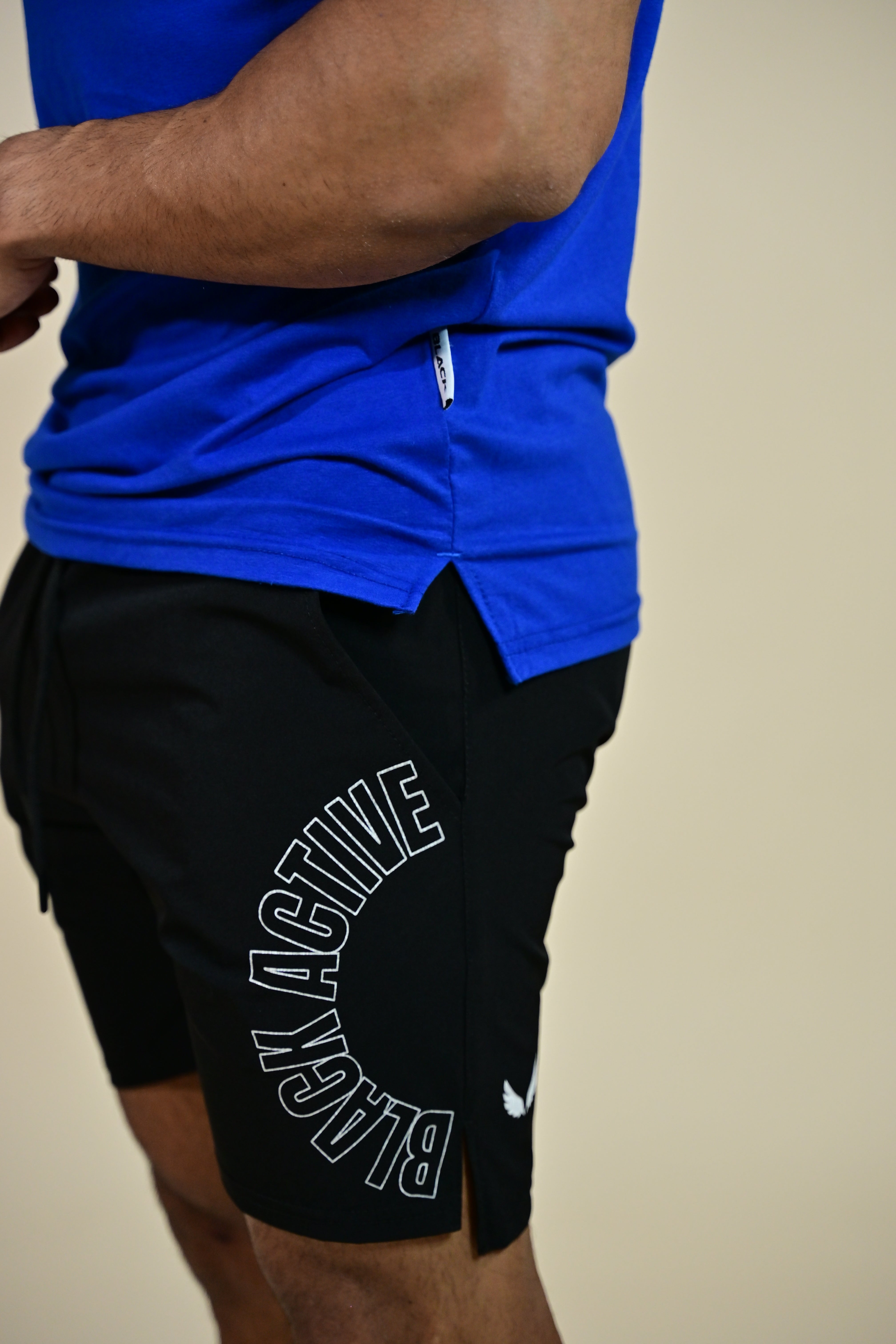 ATHLETIC TEE COBALT
