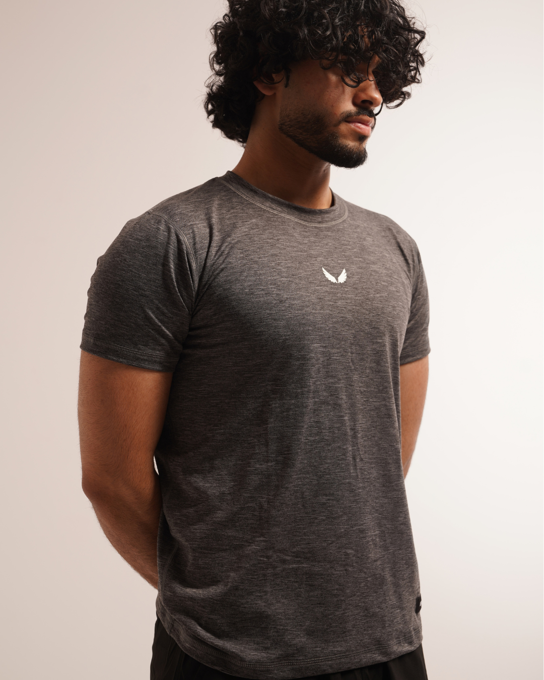 Sculpt Tee Charcoal