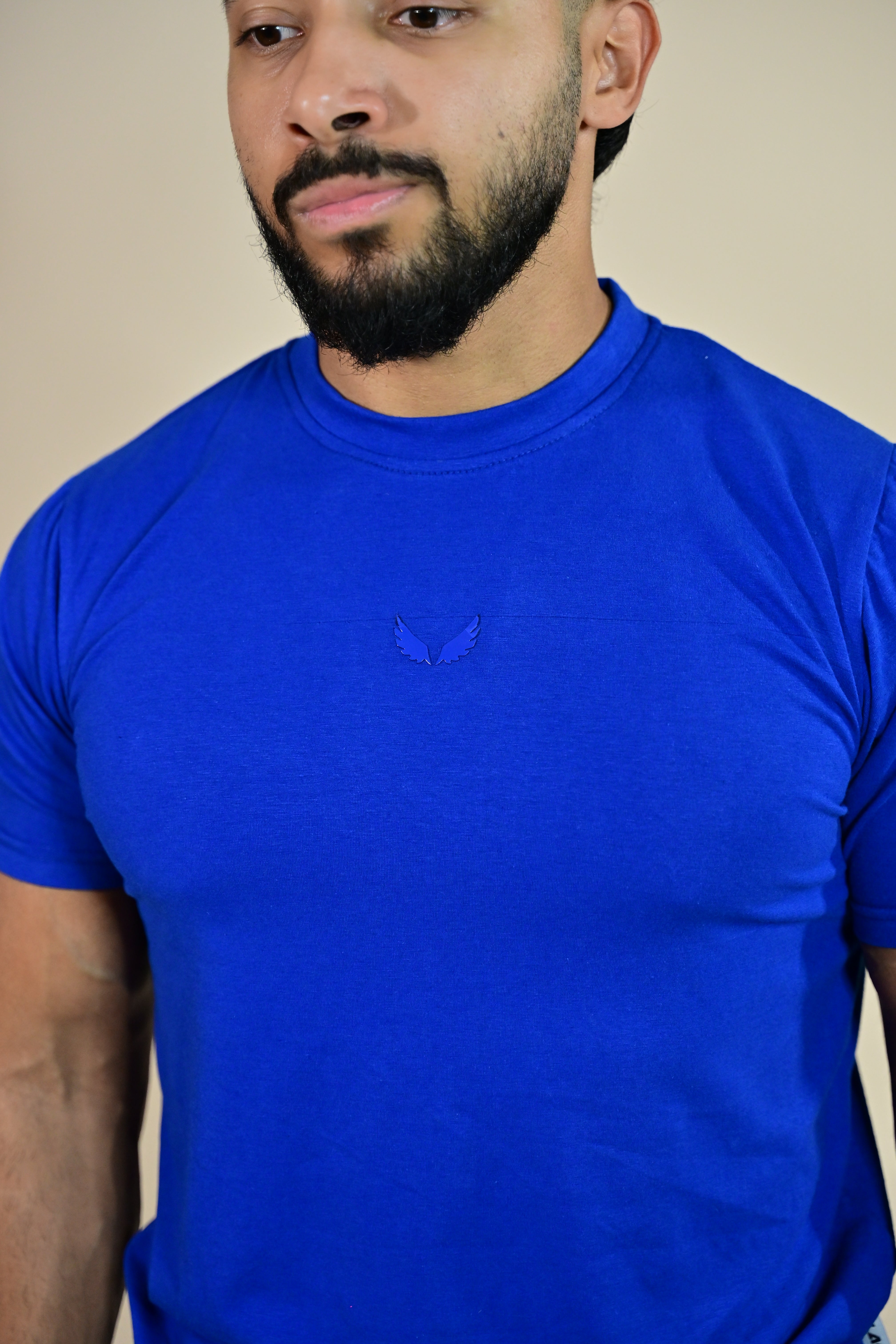 ATHLETIC TEE COBALT