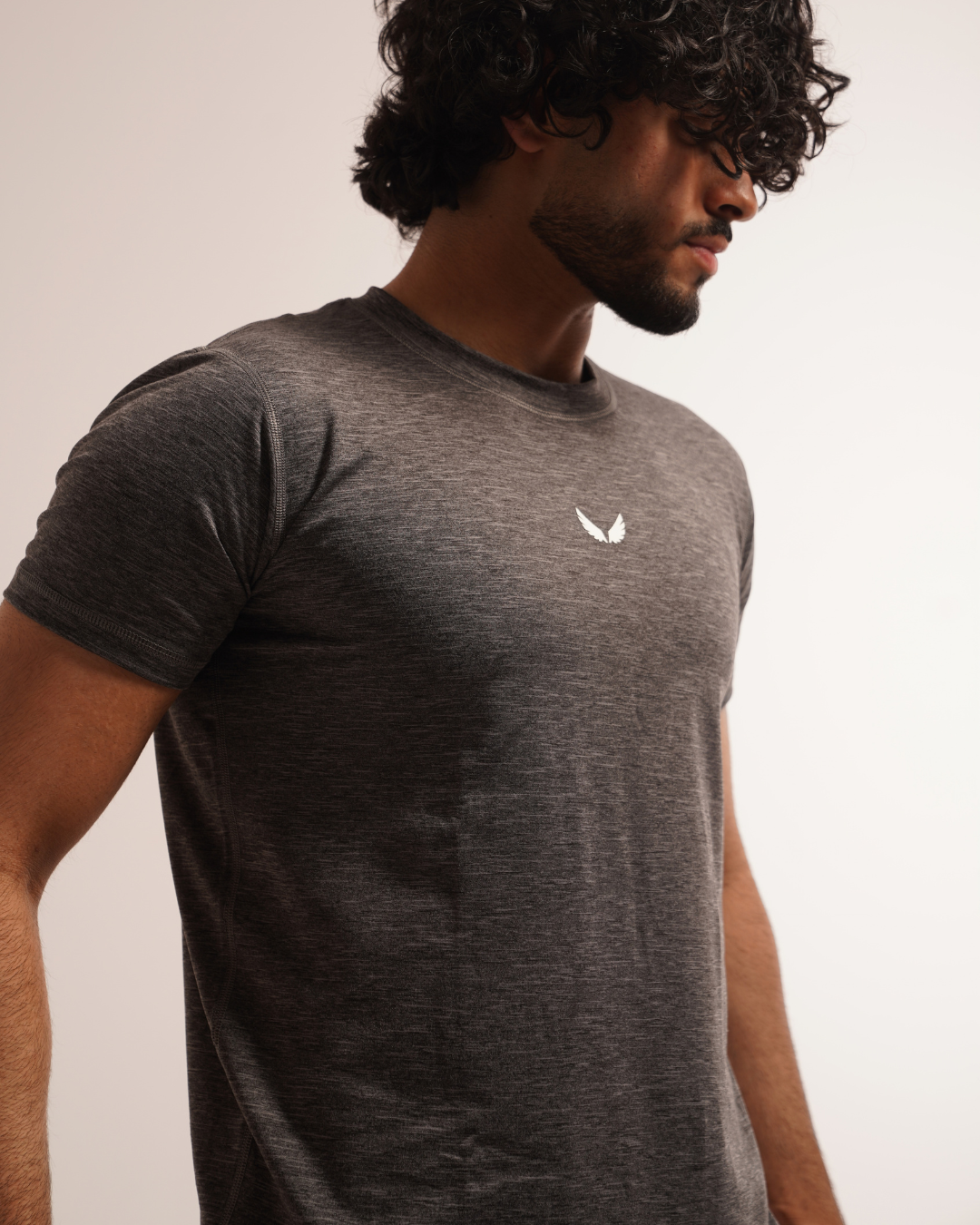 Sculpt Tee Charcoal