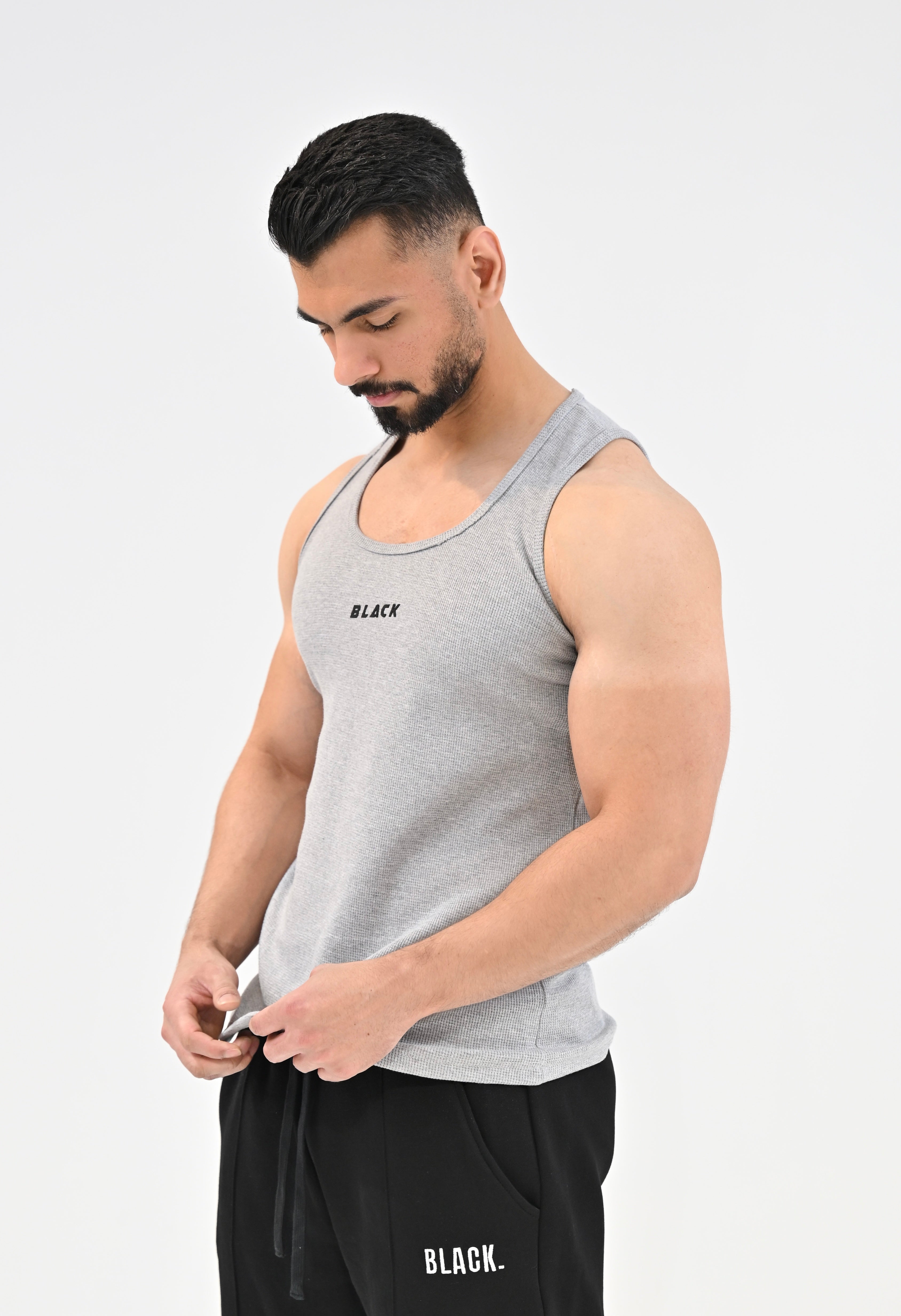 WAFFLE KNIT TANK