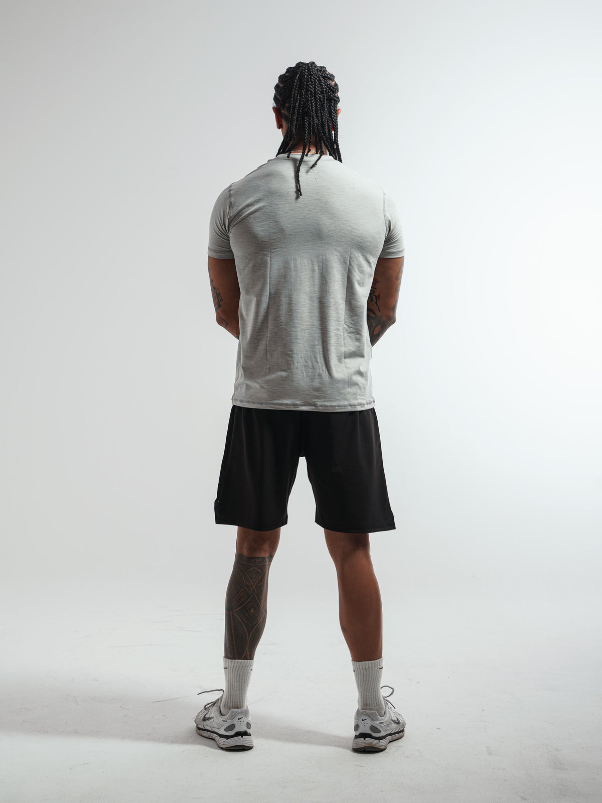 Sculpt Tee L Grey