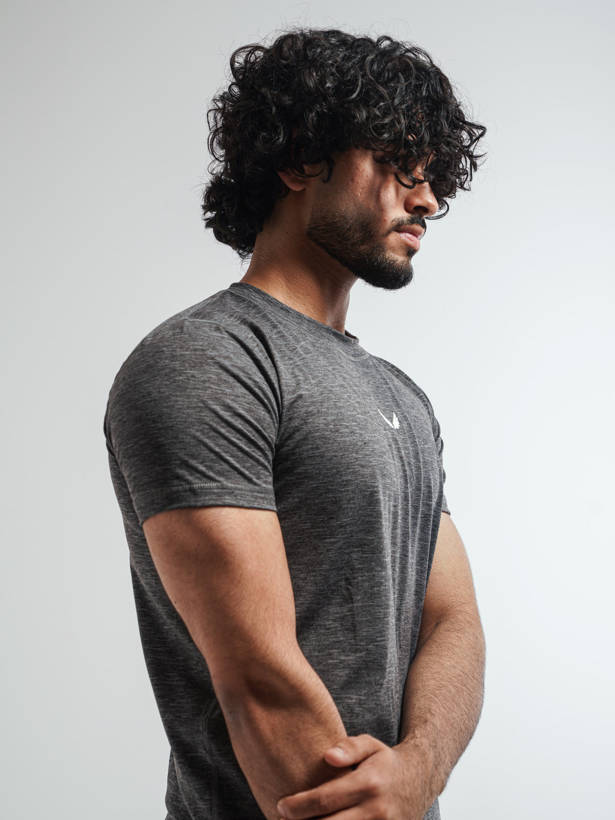 Sculpt Tee Charcoal