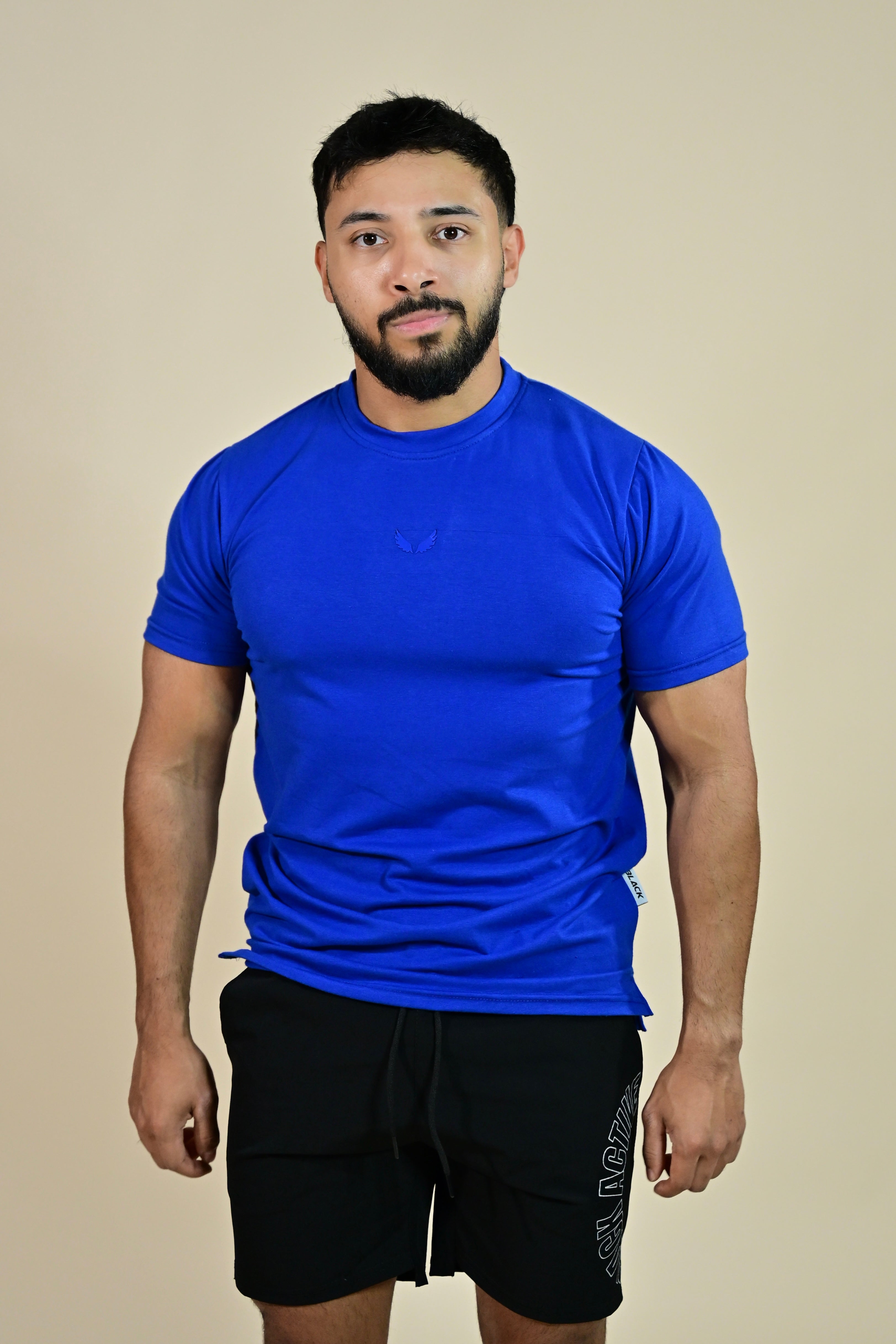 ATHLETIC TEE COBALT