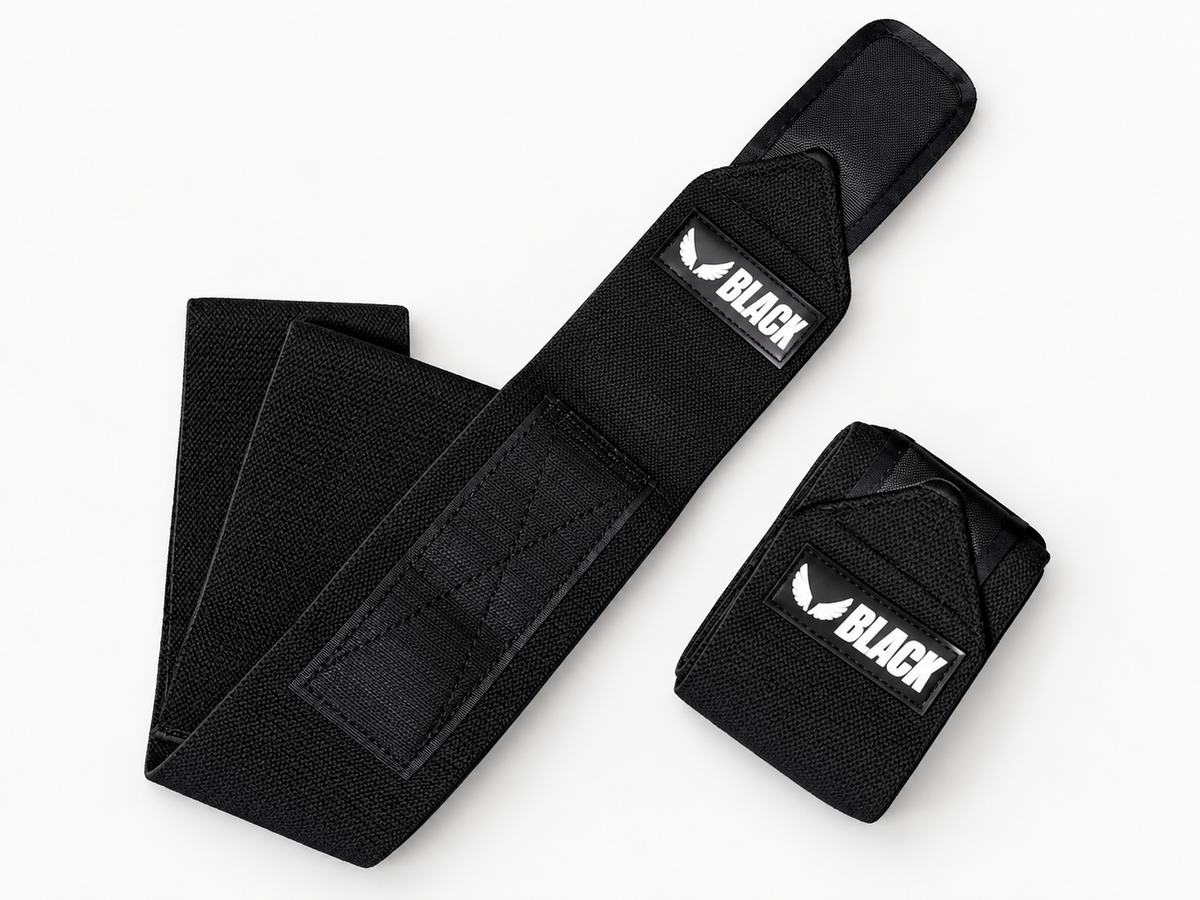 BLACK ELBOW WRAPS