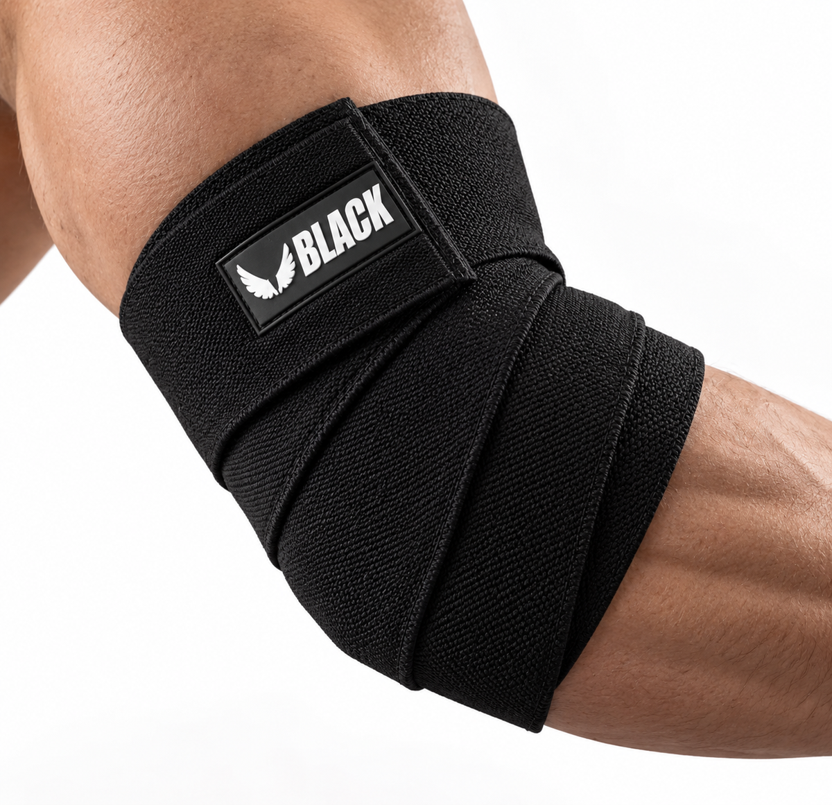 BLACK ELBOW WRAPS