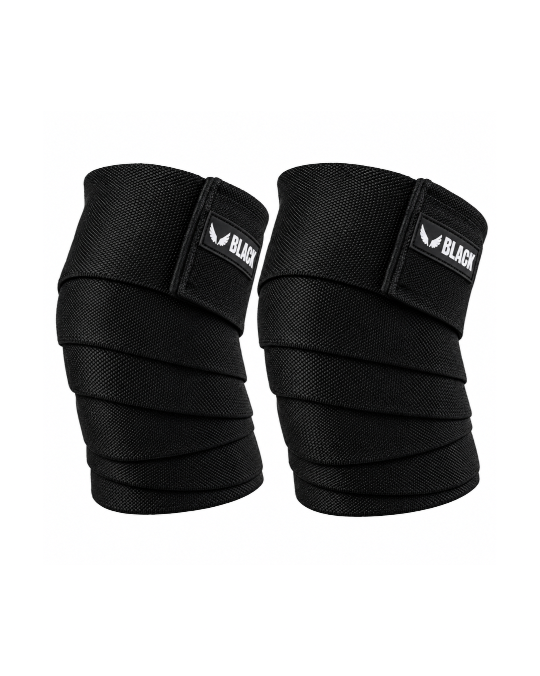 BLACK KNEE WRAPS