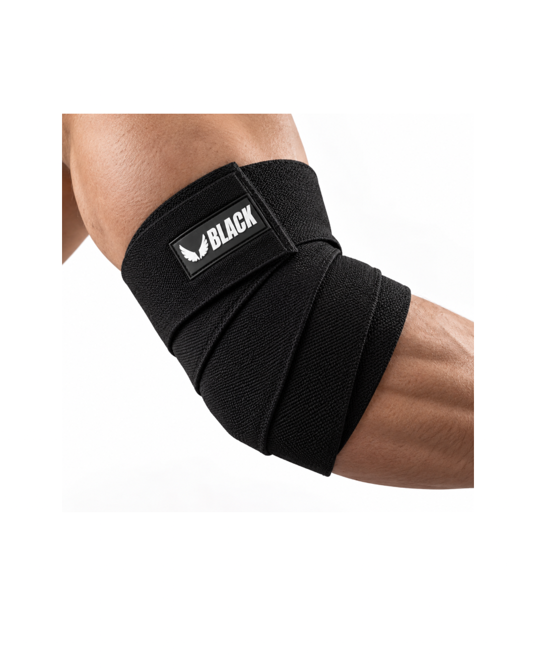 BLACK ELBOW WRAPS