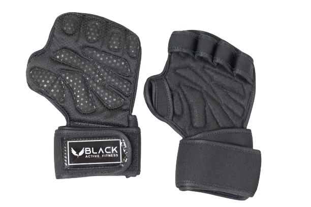 TRAINING GLOVES UNISEX - Black Active Fitness