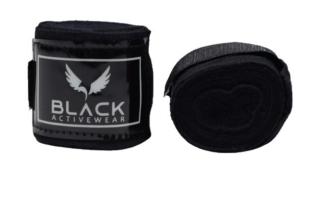 BLACK ACTIVE HANDWRAPS - Black Active Fitness